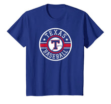 Load image into Gallery viewer, Texas Baseball TX Vintage Distressed Gameday Ranger Gift TShirt156921