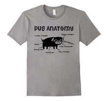 Load image into Gallery viewer, Funny shirts V-neck Tank top Hoodie sweatshirt usa uk au ca gifts for Pug Anatomy Cute Funny T Shirt Gifts Sarcastic Novelty Humor 3588140