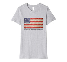 Load image into Gallery viewer, Stand Up For Betsy Ross 1776 American Flag T-Shirt Premium T-Shirt 790490