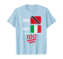 Load image into Gallery viewer, Trinidadian Plus Italian Mix Heritage Flag T-Shirt