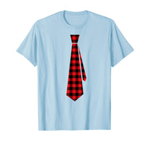 Load image into Gallery viewer, Funny shirts V-neck Tank top Hoodie sweatshirt usa uk au ca gifts for Merry Christmas Gifts For Mens Boys Buffalo Plaid Check Tie T-Shirt 786796