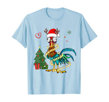 Load image into Gallery viewer, Funny shirts V-neck Tank top Hoodie sweatshirt usa uk au ca gifts for Chicken Christmas Reindeer Christmas Lights Pajama Costume T-Shirt 399599