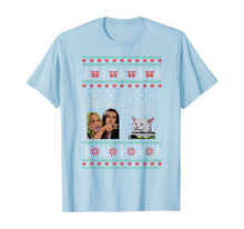 Load image into Gallery viewer, Funny shirts V-neck Tank top Hoodie sweatshirt usa uk au ca gifts for Merry Christmas Woman Yelling At Confused Cat Meme T-Shirt 253090