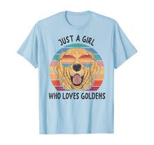 Load image into Gallery viewer, Funny shirts V-neck Tank top Hoodie sweatshirt usa uk au ca gifts for Girl Who Loves Golden Retrievers Dog Gifts T-Shirt 229210