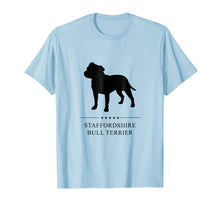 Load image into Gallery viewer, Funny shirts V-neck Tank top Hoodie sweatshirt usa uk au ca gifts for Staffordshire Bull Terrier Shirt: Black Silhouette 3405685