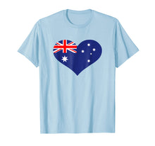 Load image into Gallery viewer, Funny shirts V-neck Tank top Hoodie sweatshirt usa uk au ca gifts for Australia heart flag T-Shirt