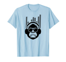Load image into Gallery viewer, Solid Jammin Monkey Rockin Headphones Shades T-Shirt