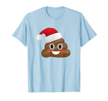 Load image into Gallery viewer, Funny shirts V-neck Tank top Hoodie sweatshirt usa uk au ca gifts for Funny Emoji Santa Hat Christmas Poop Shirt for Kids & Adults 1998728