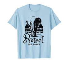 Load image into Gallery viewer, Funny shirts V-neck Tank top Hoodie sweatshirt usa uk au ca gifts for Anti Hunting Shirt - Protect Not Poach Elephant T-Shirt 3056778