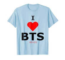 Load image into Gallery viewer, Funny shirts V-neck Tank top Hoodie sweatshirt usa uk au ca gifts for I LOVE BTS T SHIRT BOY BAND FAN SHIRT HEART T-SHIRT 2708667