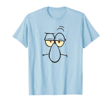Load image into Gallery viewer, SpongeBob SquarePants Squidward Face Graphic T-Shirt 126711