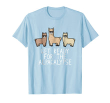 Load image into Gallery viewer, Funny shirts V-neck Tank top Hoodie sweatshirt usa uk au ca gifts for Funny Alpaca Shirt Saying Get Ready For The Alpacalypse 547591