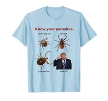 Load image into Gallery viewer, Funny shirts V-neck Tank top Hoodie sweatshirt usa uk au ca gifts for Know Your Parasites T-shirt | Trump 2389589