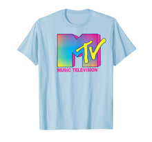 Load image into Gallery viewer, MTV Logo Fluorescent Colors Graphic T-Shirt