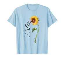 Load image into Gallery viewer, Funny shirts V-neck Tank top Hoodie sweatshirt usa uk au ca gifts for Melanoma Awareness Sunflower TShirt 1721528