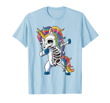 Load image into Gallery viewer, Funny shirts V-neck Tank top Hoodie sweatshirt usa uk au ca gifts for Dabbing Unicorn Skeleton T shirt Halloween Girls Dab Gifts 3643376
