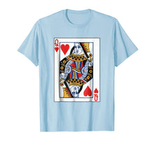Load image into Gallery viewer, Valentines Day Gifts - Queen Of Hearts Cards Couple T Shirt