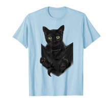 Load image into Gallery viewer, Funny shirts V-neck Tank top Hoodie sweatshirt usa uk au ca gifts for Black Cat Stern in Pocket T-Shirt Cats Tee Shirt Gifts 1217717