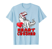 Load image into Gallery viewer, Funny shirts V-neck Tank top Hoodie sweatshirt usa uk au ca gifts for Dinosaur Shirt Valentines Day Heart Crusher T Rex Boys Kids 1742943