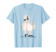 Load image into Gallery viewer, Funny shirts V-neck Tank top Hoodie sweatshirt usa uk au ca gifts for Silkie Chicken Wearing Headphone Tee Shirt Gifts 1478876