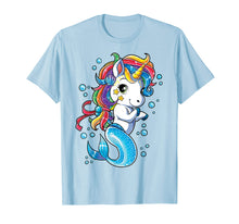 Load image into Gallery viewer, Funny shirts V-neck Tank top Hoodie sweatshirt usa uk au ca gifts for Unicorn Mermaid Mermicorn T Shirt Girls Kids Rainbow Gifts 410727