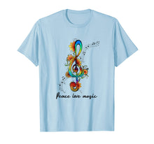 Load image into Gallery viewer, Funny shirts V-neck Tank top Hoodie sweatshirt usa uk au ca gifts for Peace Love Music Music Note T-Shirt 2565754