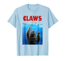 Load image into Gallery viewer, Funny shirts V-neck Tank top Hoodie sweatshirt usa uk au ca gifts for T-Shirt - Sloth Terrorizing Swimmer, Beware of Claws 1367068