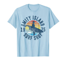Load image into Gallery viewer, Jaws Amity Island Surf Board Graphic T-Shirt 98470