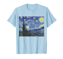 Load image into Gallery viewer, Funny shirts V-neck Tank top Hoodie sweatshirt usa uk au ca gifts for The Starry Night by Vincent Van Gogh | Famous Painting Shirt 352640