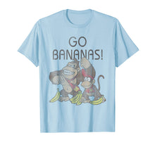 Load image into Gallery viewer, Funny shirts V-neck Tank top Hoodie sweatshirt usa uk au ca gifts for Nintendo Donkey Kong Go Bananas Vintage Graphic T-Shirt 771005
