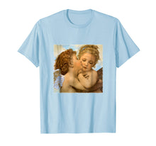 Load image into Gallery viewer, The First Kiss, Angels Detail By Bouguereau T-Shirt