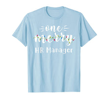 Load image into Gallery viewer, One Merry HR Manager Job Xmas Lights Christmas Gifts T-Shirt