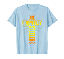 Load image into Gallery viewer, Valentine's Father's Day Gifts God Family Steelers TShirt176083