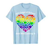 Load image into Gallery viewer, Funny 100th Day Of School Shirt Teacher Heart Valentine Day T-Shirt-2232335