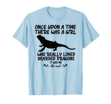 Load image into Gallery viewer, There Was A Girl Who Really Loved Bearded Dragons T-Shirt-4067431