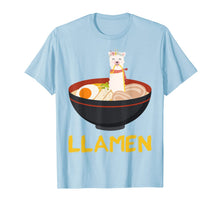 Load image into Gallery viewer, Llamen Llama Ramen Noodle Japanese Anime Kawaii Gift T-Shirt