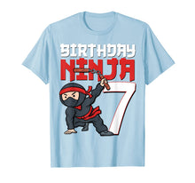 Load image into Gallery viewer, 7th Birthday Ninja I'm 7 Years Old Bday Party Best Boy T-Shirt-383015