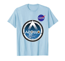 Load image into Gallery viewer, Apollo 50 Nasa Shirt - 50th Anniversary Blueprint Vintage  T-Shirt 88583