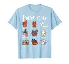 Load image into Gallery viewer, Potter Cats Cute Harry Pawter Kitten Pajama gift for Her T-Shirt-434251