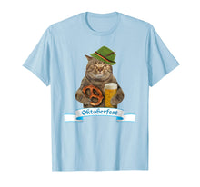 Load image into Gallery viewer, Oktoberfest 2019 Flag TShirt - Cat German Beer Shirt 56113