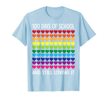 Load image into Gallery viewer, Heart Love 100 Days Of School Shirt Teacher Boy Girl Gift T-Shirt-472547