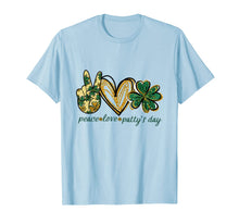 Load image into Gallery viewer, Peace Love Patty's Day - Perfect Gift Patrick's Day T-Shirt-2279981