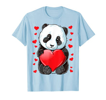 Load image into Gallery viewer, Panda Heart Valentines Day Girls Kids Women Bear Lover Gifts T-Shirt-860968