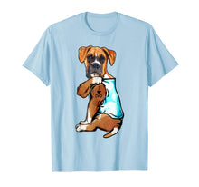 Load image into Gallery viewer, Funny Boxer Dog I Love Dad Tattoo Boxer Lover Gift T-Shirt-1679553