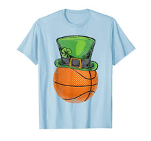 Load image into Gallery viewer, Basketball Leprechaun Shamrock St Patricks Day Men Boys Kids TShirt300255
