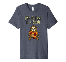 Load image into Gallery viewer, Funny shirts V-neck Tank top Hoodie sweatshirt usa uk au ca gifts for My Patronus Is A Sloth Funny Sloth T Shirts Funny Gifts 2053548