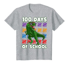 Load image into Gallery viewer, 100 Days Of School 100th Day Dino T-Shirt-685044