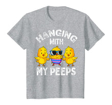 Load image into Gallery viewer, Hanging With My Peeps Happy Easter Chick Women Kids Girl Boy TShirt450376
