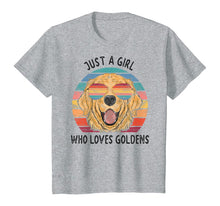 Load image into Gallery viewer, Funny shirts V-neck Tank top Hoodie sweatshirt usa uk au ca gifts for Girl Who Loves Golden Retrievers Dog Gifts T-Shirt 229210