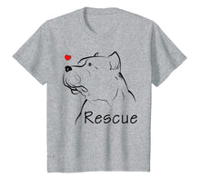 Load image into Gallery viewer, Rescue Pitbull Dog Tshirt Funny Pitbull Lover Gifts